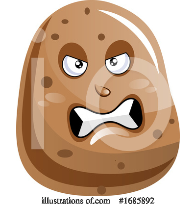 Potato Clipart #1685892 by Morphart Creations