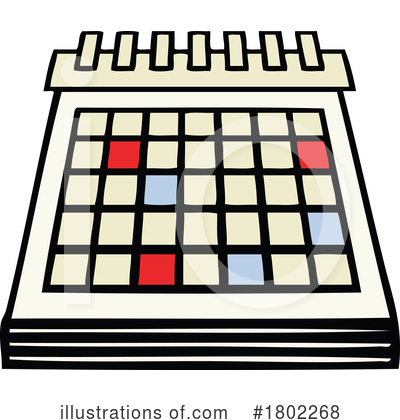 Calendar Clipart #1802268 by lineartestpilot