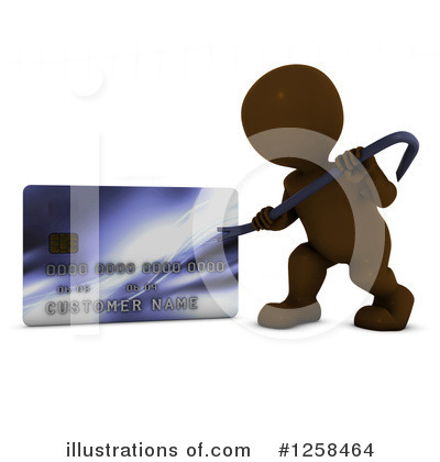 Credit Card Clipart #1258464 by KJ Pargeter