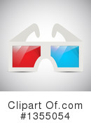3d Glasses Clipart #1355054 by vectorace