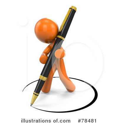 Writing Clipart #78481 by Leo Blanchette