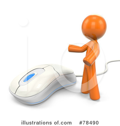Computer Mouse Clipart #78490 by Leo Blanchette