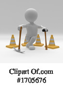 3d People Clipart #1705676 by KJ Pargeter