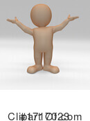 3d People Clipart #1717023 by KJ Pargeter