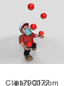 3d People Clipart #1790077 by KJ Pargeter