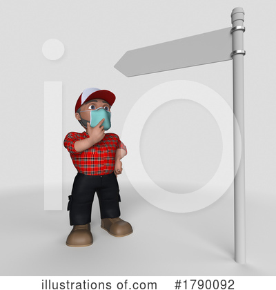 Royalty-Free (RF) 3d People Clipart Illustration by KJ Pargeter - Stock Sample #1790092