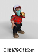 3d People Clipart #1790110 by KJ Pargeter