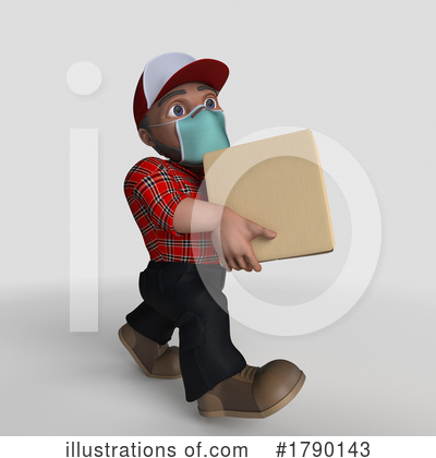 Royalty-Free (RF) 3d People Clipart Illustration by KJ Pargeter - Stock Sample #1790143