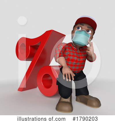 Royalty-Free (RF) 3d People Clipart Illustration by KJ Pargeter - Stock Sample #1790203