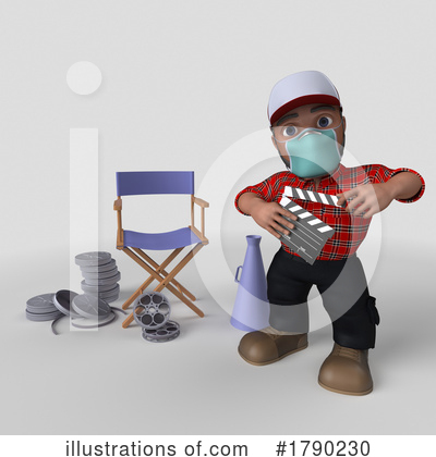 Royalty-Free (RF) 3d People Clipart Illustration by KJ Pargeter - Stock Sample #1790230