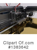 3d Printer Clipart #1383642 by KJ Pargeter