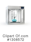 3d Printing Clipart #1308572 by Mopic