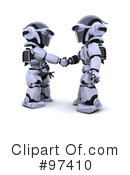 3d Robot Clipart #97410 by KJ Pargeter