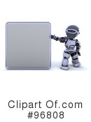 3d Robots Clipart #96808 by KJ Pargeter