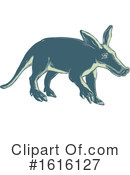Aardvark Clipart #1616127 by patrimonio
