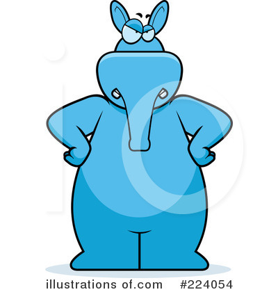 Royalty-Free (RF) Aardvark Clipart Illustration by Cory Thoman - Stock Sample #224054