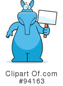 Aardvark Clipart #94163 by Cory Thoman