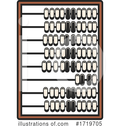 Royalty-Free (RF) Abacus Clipart Illustration by Vector Tradition SM - Stock Sample #1719705