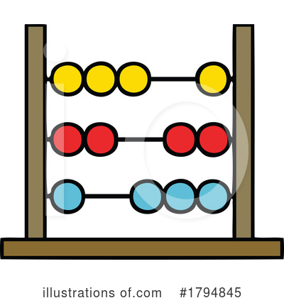 Royalty-Free (RF) Abacus Clipart Illustration by lineartestpilot - Stock Sample #1794845