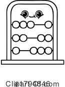 Abacus Clipart #1794846 by lineartestpilot