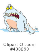 Abominable Snowman Clipart #433260 by toonaday