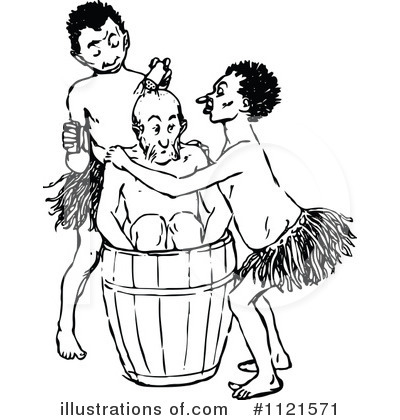 Bathing Clipart #1121571 by Prawny Vintage