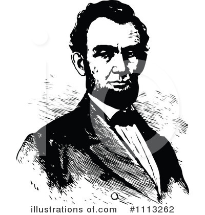 Abe Lincoln Clipart #1113262 by Prawny Vintage