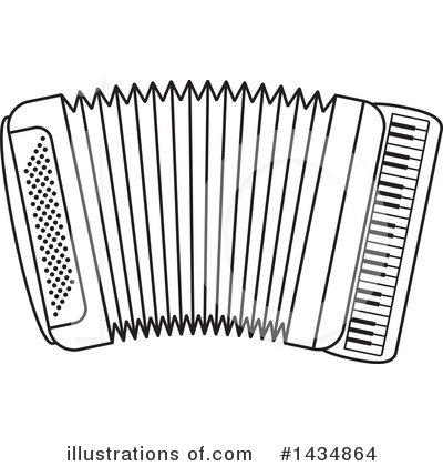 Royalty-Free (RF) Accordion Clipart Illustration by Lal Perera - Stock Sample #1434864