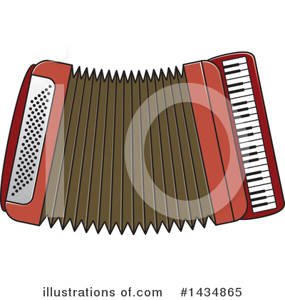 Royalty-Free (RF) Accordion Clipart Illustration by Lal Perera - Stock Sample #1434865