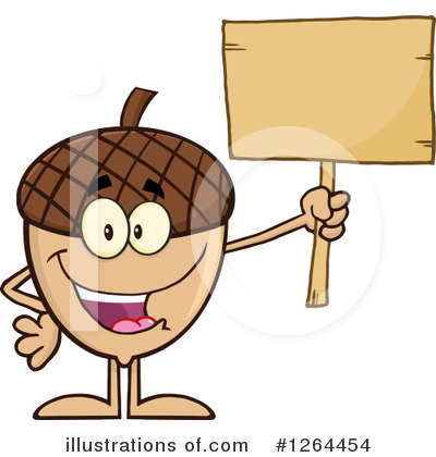 Acorn Clipart #1264454 by Hit Toon