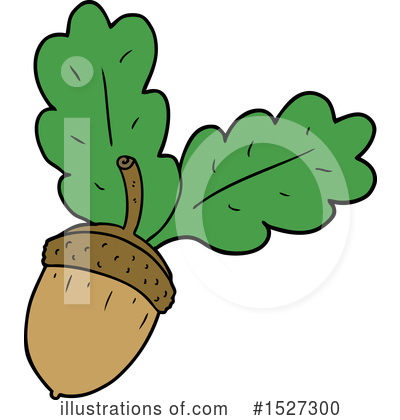 Royalty-Free (RF) Acorn Clipart Illustration by lineartestpilot - Stock Sample #1527300