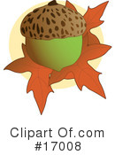 Acorn Clipart #17008 by Maria Bell