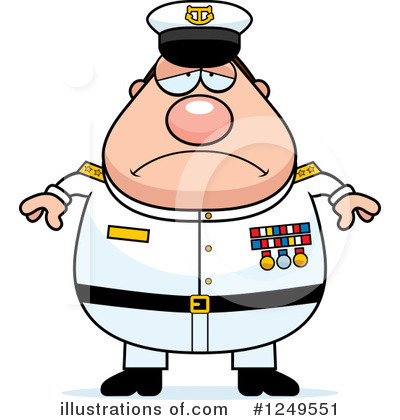 Royalty-Free (RF) Admiral Clipart Illustration by Cory Thoman - Stock Sample #1249551