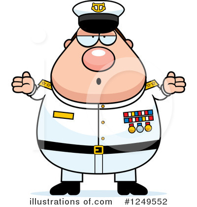 Royalty-Free (RF) Admiral Clipart Illustration by Cory Thoman - Stock Sample #1249552