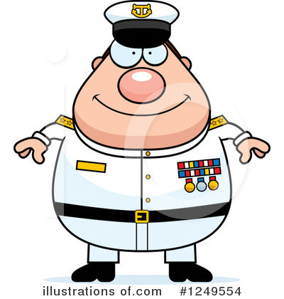 Admiral Clipart #1249554 by Cory Thoman