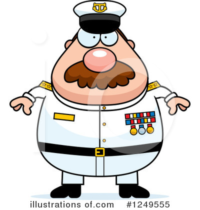 Royalty-Free (RF) Admiral Clipart Illustration by Cory Thoman - Stock Sample #1249555