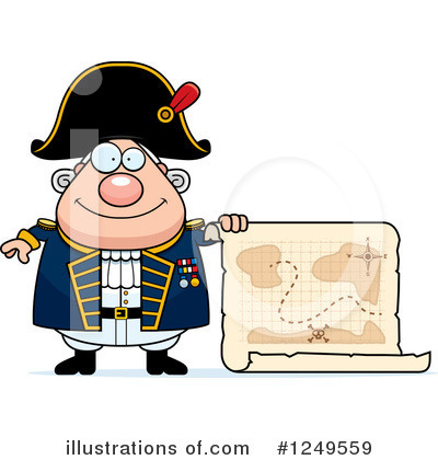 Royalty-Free (RF) Admiral Clipart Illustration by Cory Thoman - Stock Sample #1249559