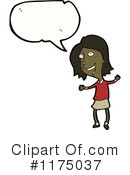 African American Girl Clipart #1175037 by lineartestpilot