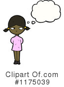 African American Girl Clipart #1175039 by lineartestpilot