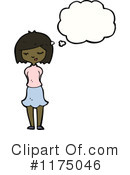 African American Girl Clipart #1175046 by lineartestpilot