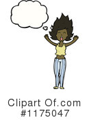 African American Girl Clipart #1175047 by lineartestpilot