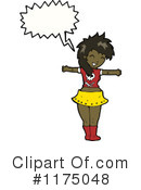 African American Girl Clipart #1175048 by lineartestpilot