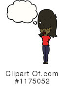 African American Girl Clipart #1175052 by lineartestpilot