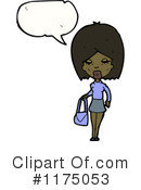 African American Girl Clipart #1175053 by lineartestpilot