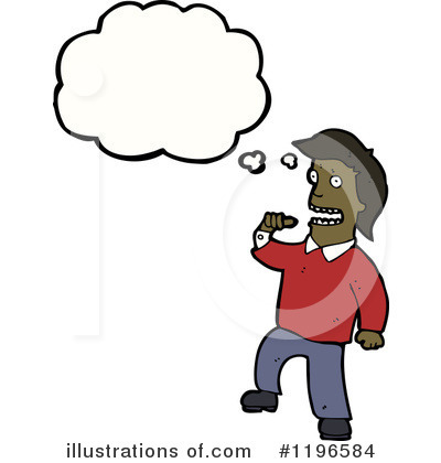 Royalty-Free (RF) African American Man Clipart Illustration by lineartestpilot - Stock Sample #1196584