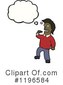 African American Man Clipart #1196584 by lineartestpilot