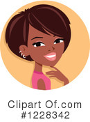 African American Woman Clipart #1228342 by Monica