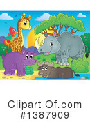 African Animal Clipart #1387909 by visekart