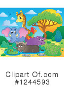 African Animals Clipart #1244593 by visekart