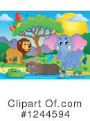 African Animals Clipart #1244594 by visekart